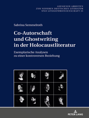 cover image of Co-Autorschaft und Ghostwriting in der Holocaustliteratur